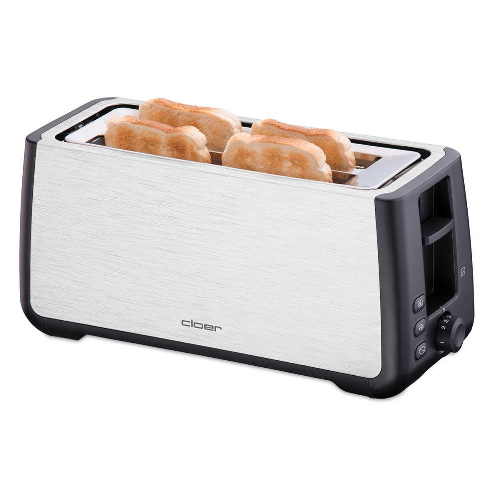 Cloer King Size Brødrister 4 skiver